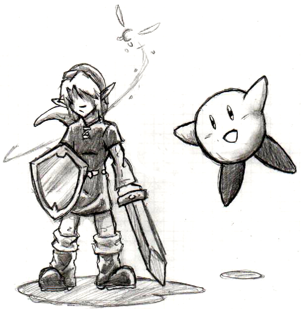 Link and Kirby