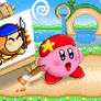 Kirby and Bandana Dee