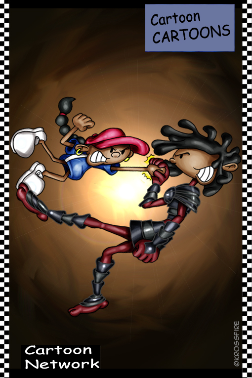Cartoonz Rivalry Sibling Rivalry by Kroizat on DeviantArt