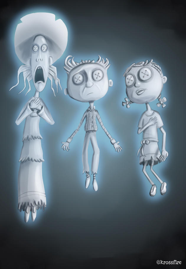 Coraline: Three Ghost Children by Kroizat on DeviantArt