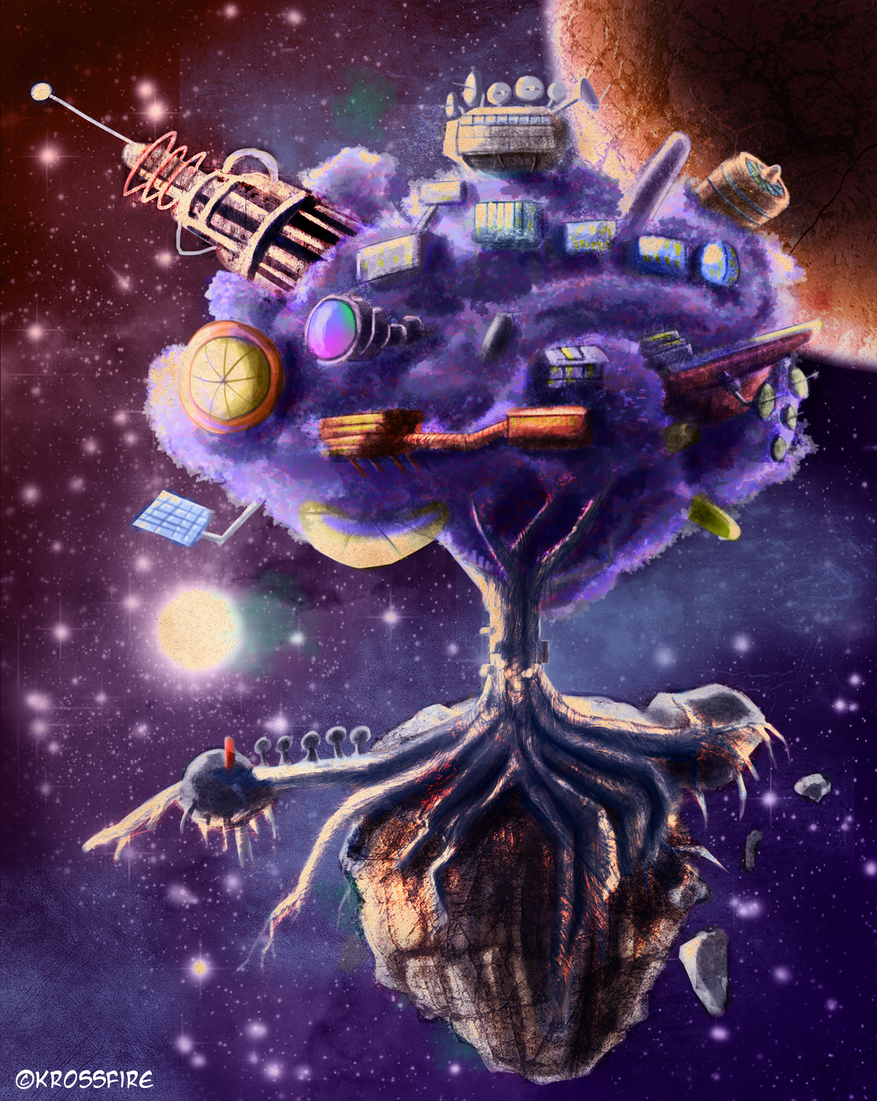 Galactic Knd Treehouse By Kroizat On Deviantart