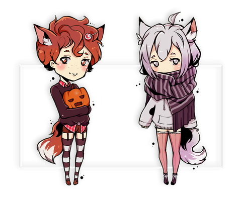 [CLOSED] Autumn+Winter foxes