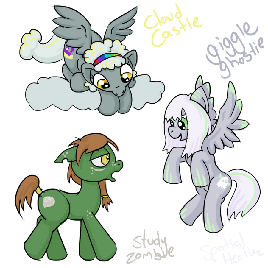 MLP:FIM 100 DC: 42,86,93 (Quick Adopts) by SpatialHeather on DeviantArt