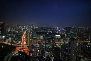 Tokyo at night