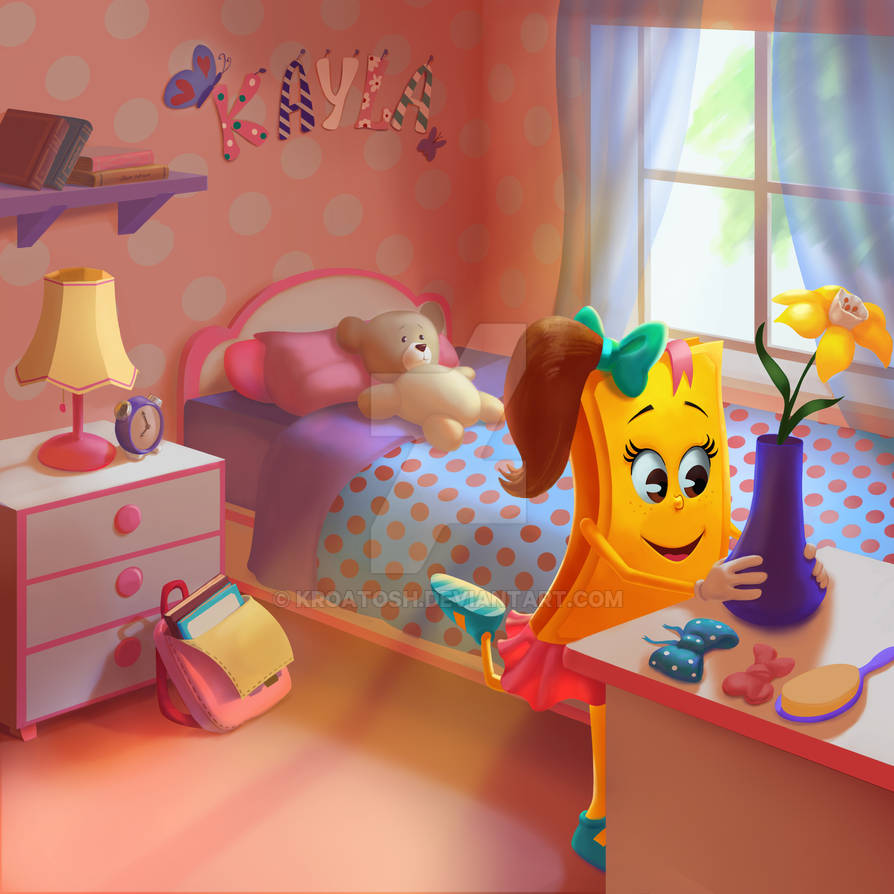 Kayla's room by Kroatosh on DeviantArt