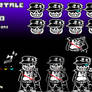 [UnderTale x JoJo]Jotaro Sans Sprite Sheet