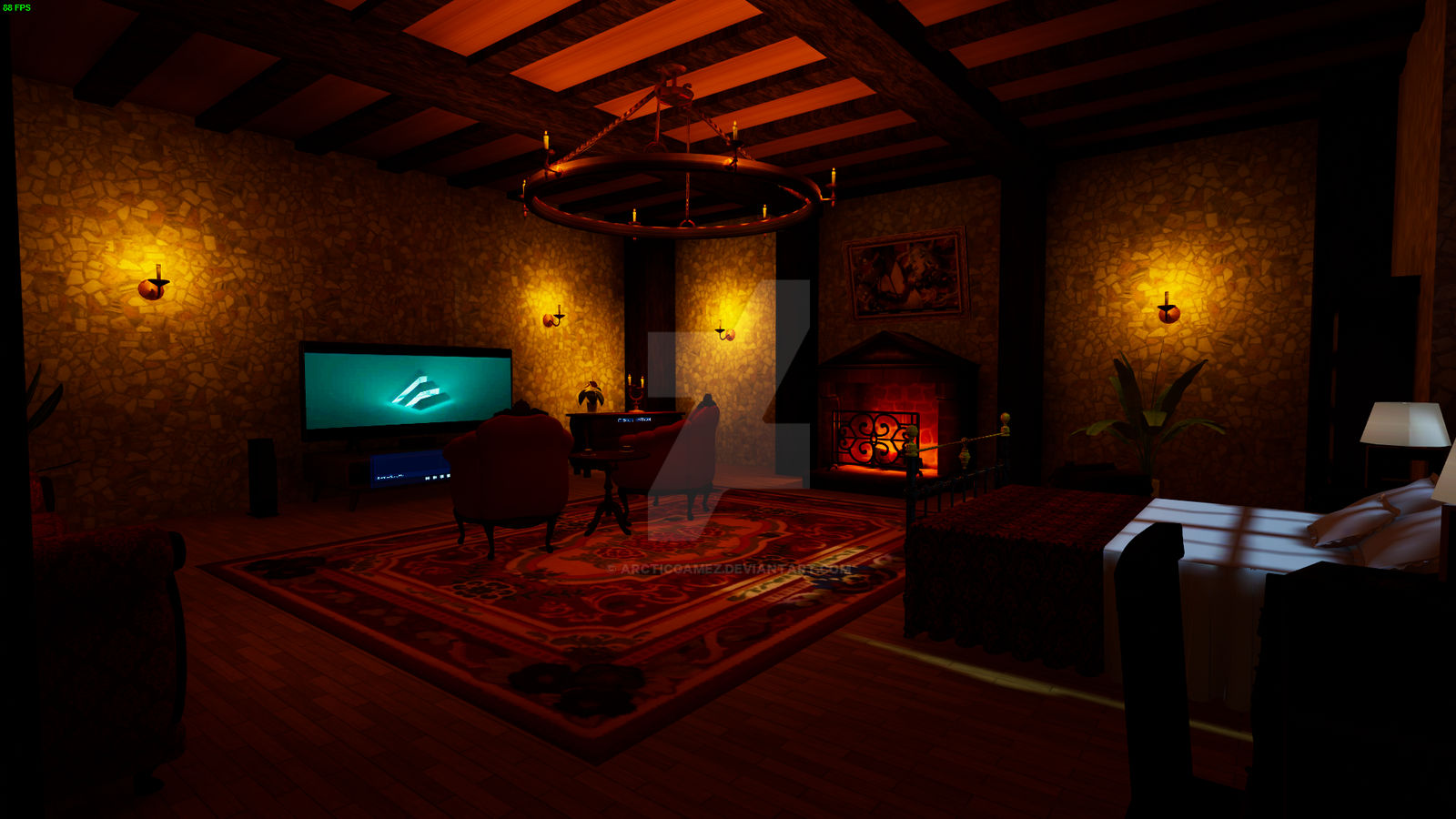 Vrchat Home world by Arcticgamez on DeviantArt