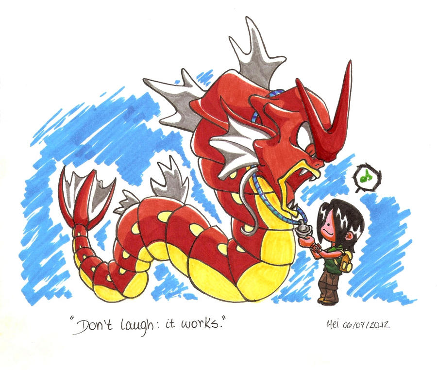 Me and Red Gyarados