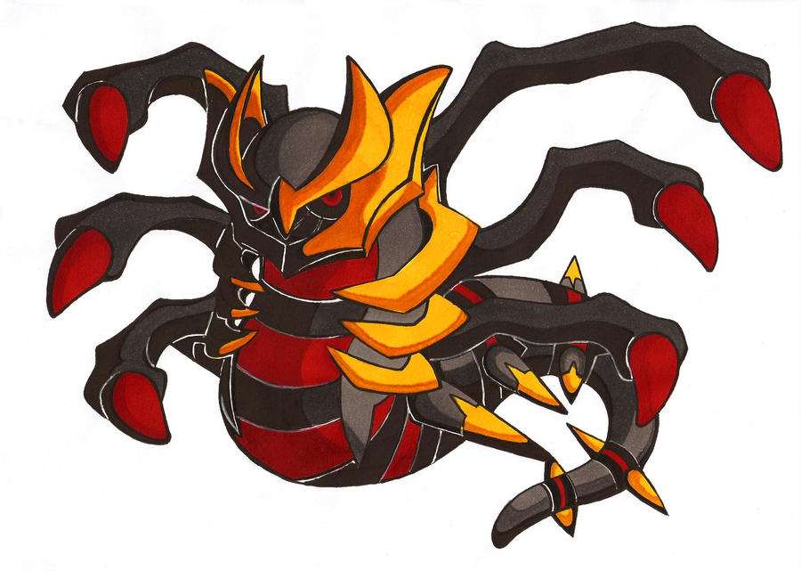 Giratina (origin form) by LetsongAkemi on DeviantArt