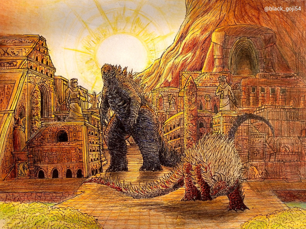 Godzilla Rivals Anguirus Godzilla and Anguirus by smashersaurius on DeviantArt