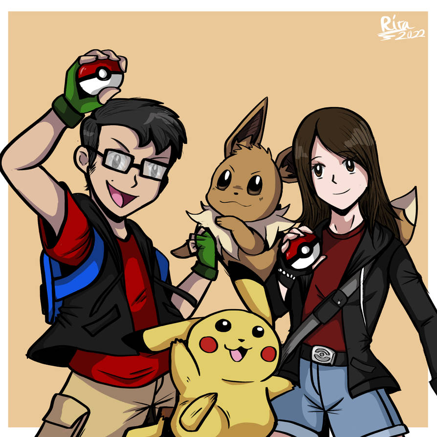 Deviantart Pokemon Conjoin Pokemon Couple by MosaRita on DeviantArt