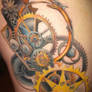 Steampunk Alchemy Finished Tattoo