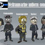 Weltraummarine uniform concepts