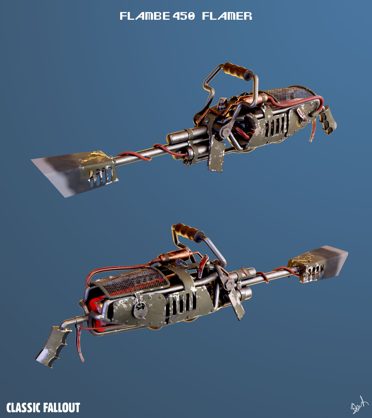 Let Them Burn(fallout Flamer) by Sleszu on DeviantArt