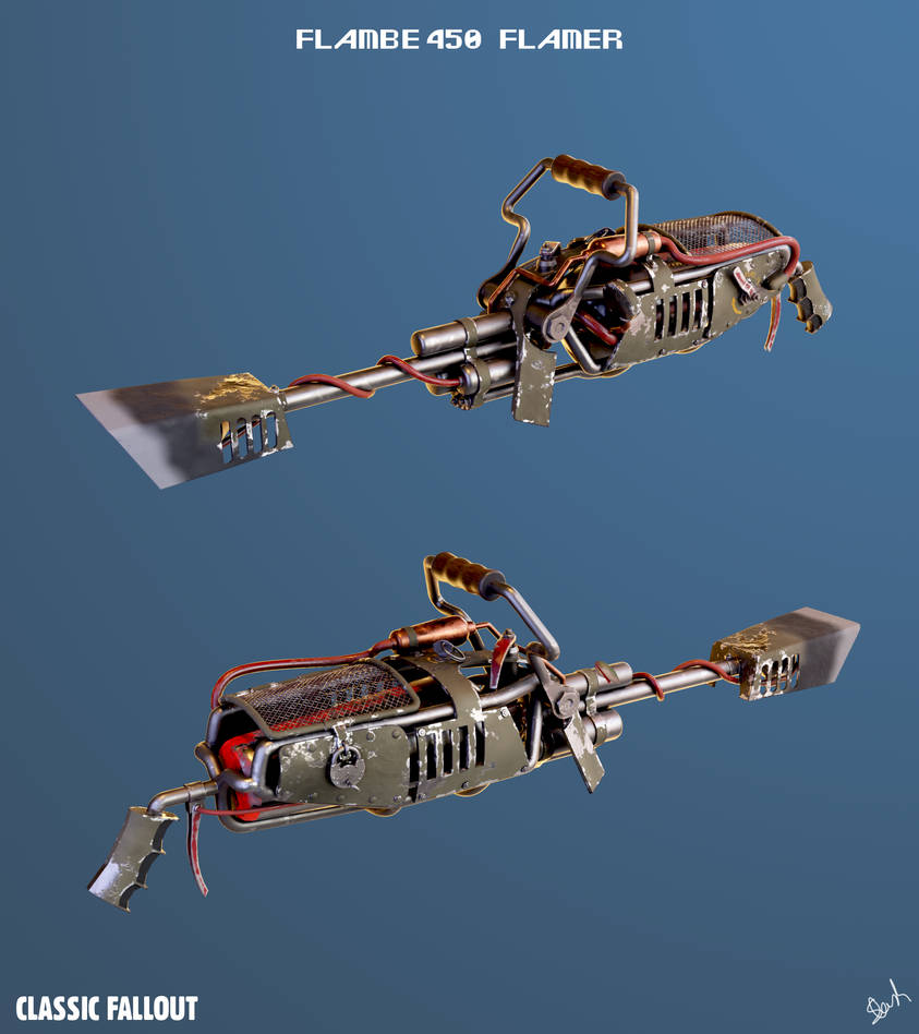 Let Them Burn(fallout Flamer) by Sleszu on DeviantArt