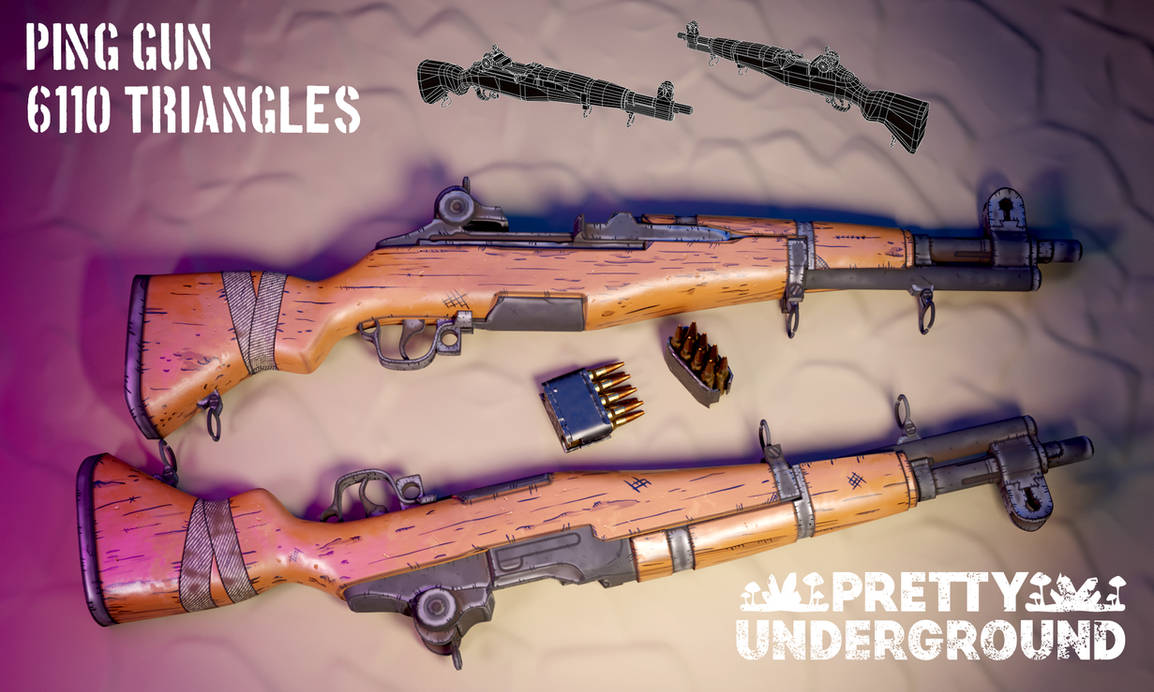 Ping Poll Gun Ping Gun(game asset) by Sleszu on DeviantArt