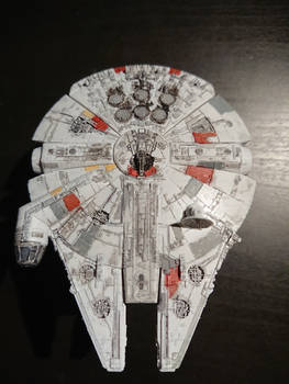 Millennium falcon - Bandai Model 1/144 (3)