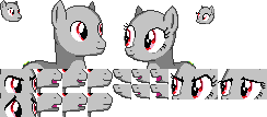 General Pony Sprite Templates