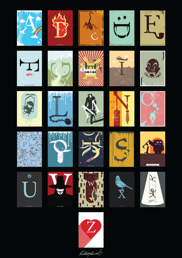 Alphabet All Letters by KuldarLeement on DeviantArt
