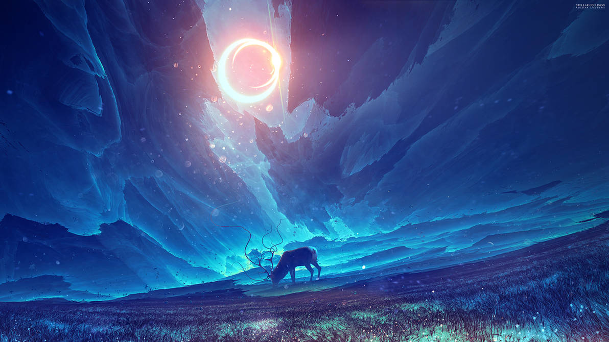 Stellar collision by KuldarLeement