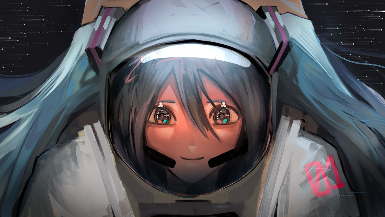 One Sixth Out of the Gravity VocaliodP fanart by RawayjuDraws on