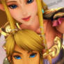 MMD Selfie: Link and Zelda II