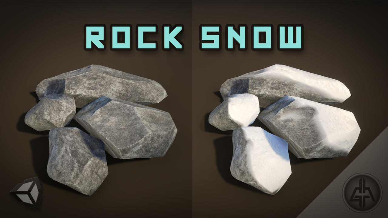 Unity Shader Graph - Rock Moss / Snow Shader by GabrielAguiarProd on ...