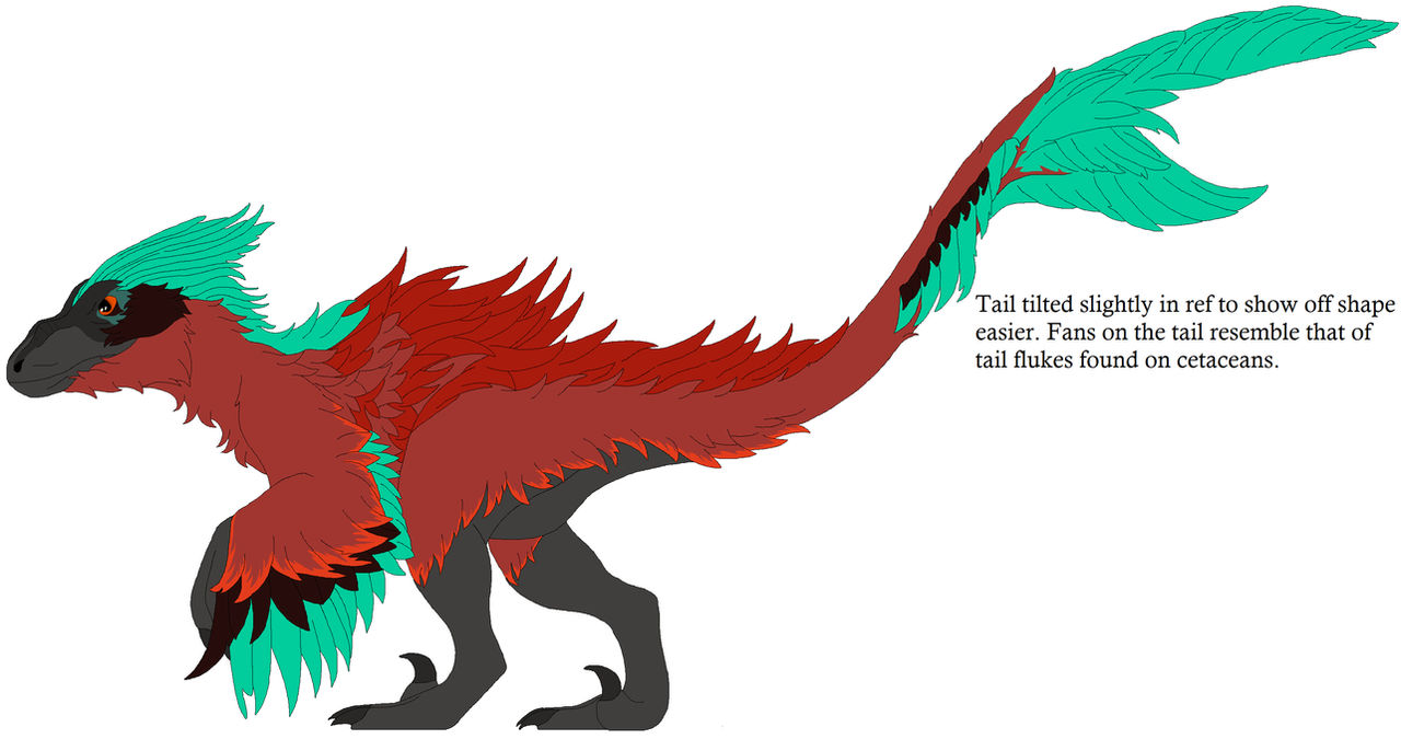 Pyroraptor adopt | For RP group | OPEN by BlizzardHaze on DeviantArt