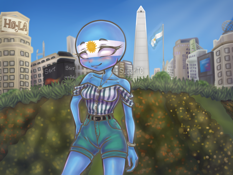SweetMaple - But Argentina-💀 #CountryHumans