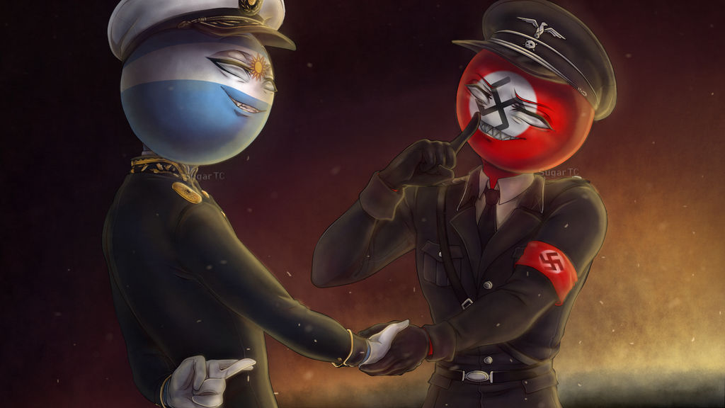 Countryhumans React to Hitler reacts to Argentina winning the World Cup 