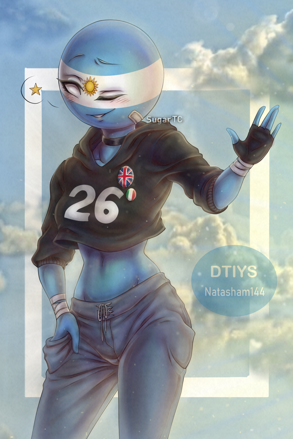 Countryhumans] - Argentina by SugarTC on DeviantArt