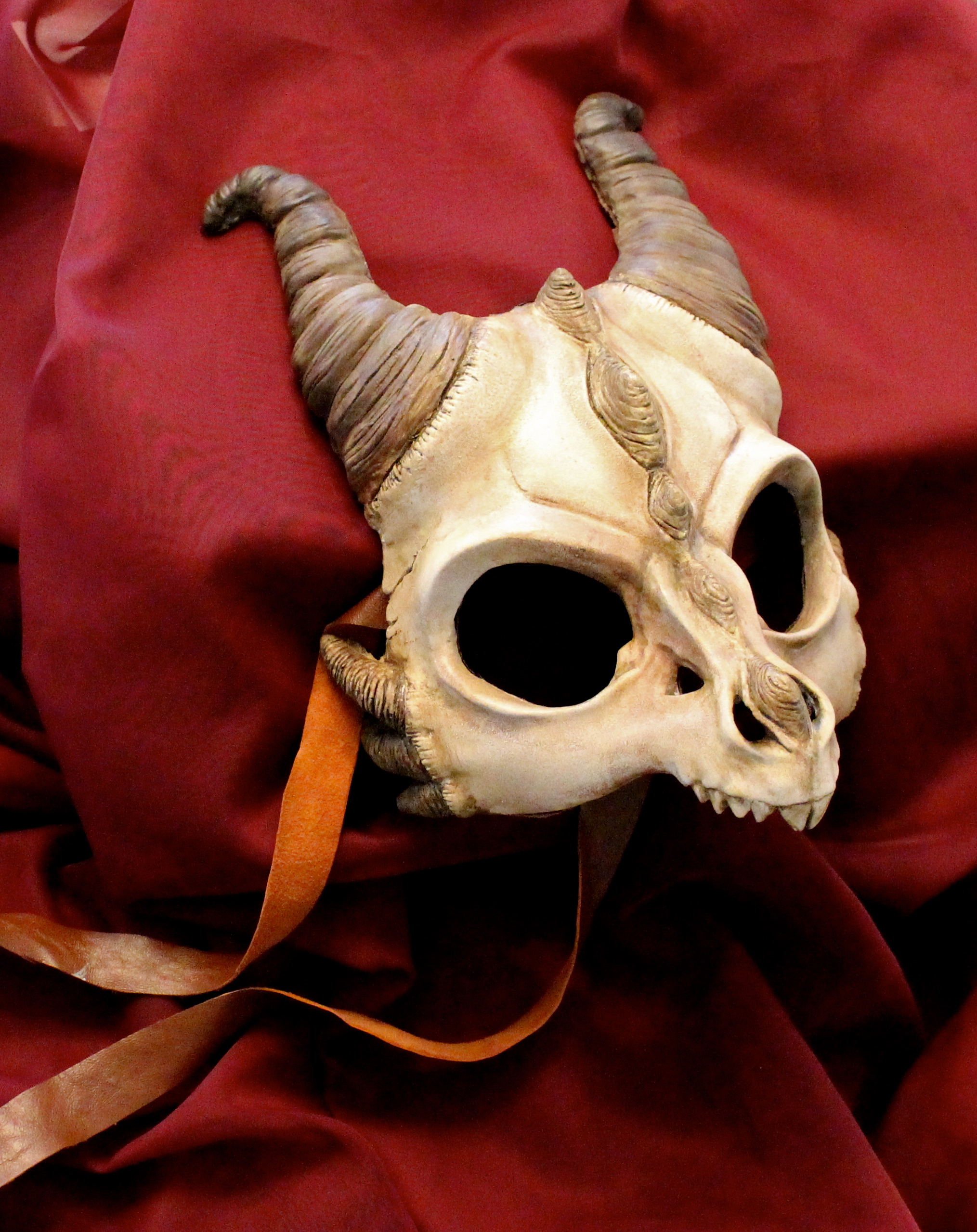 Resin Dragon Skull Mask 2