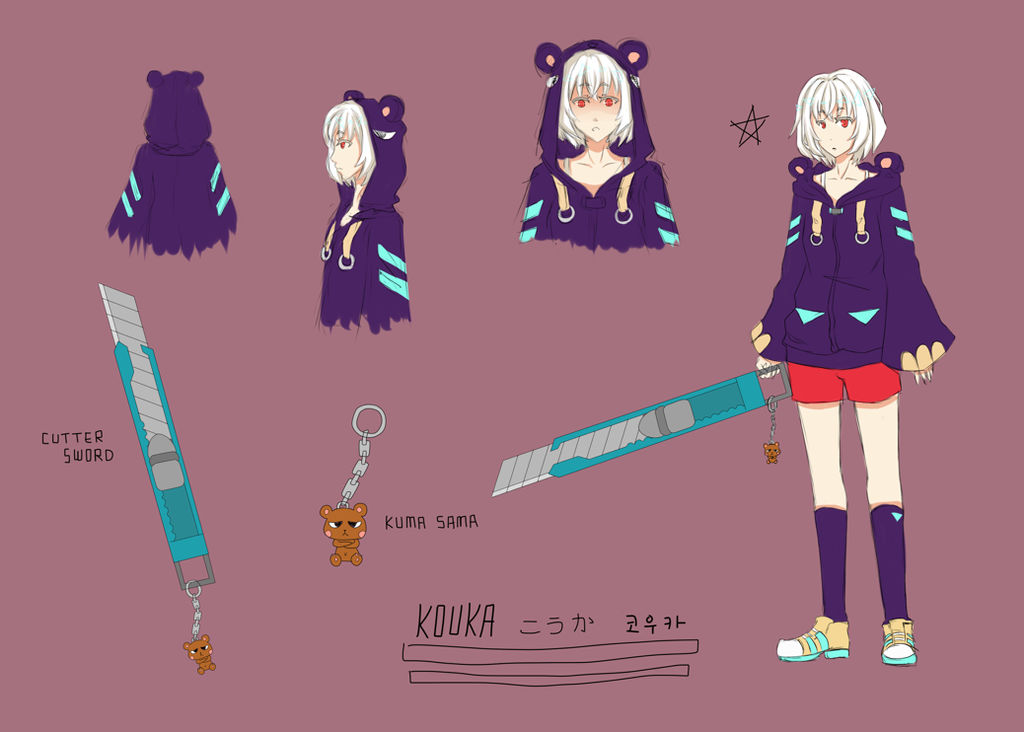 Prototype OC Ref: Kouka by lllRaRes0uLlll on DeviantArt