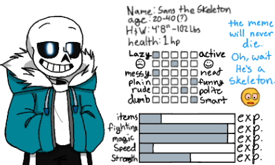Choose Your Character Sans By Billiebonkers On Deviantart Choose Your Character Sans By Billiebonkers On Deviantart