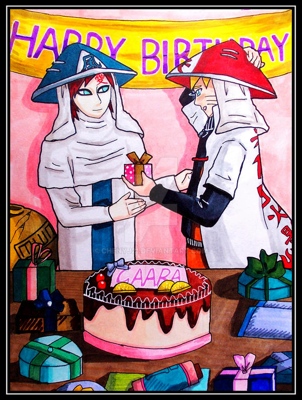 Happy Birthday Gaara!