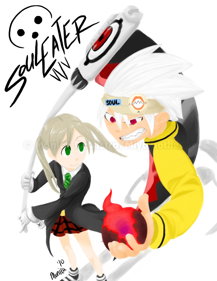 Soul Eater and Maka Albarn