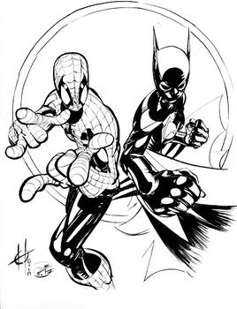 Batgirl y Spidey: Damion Scott