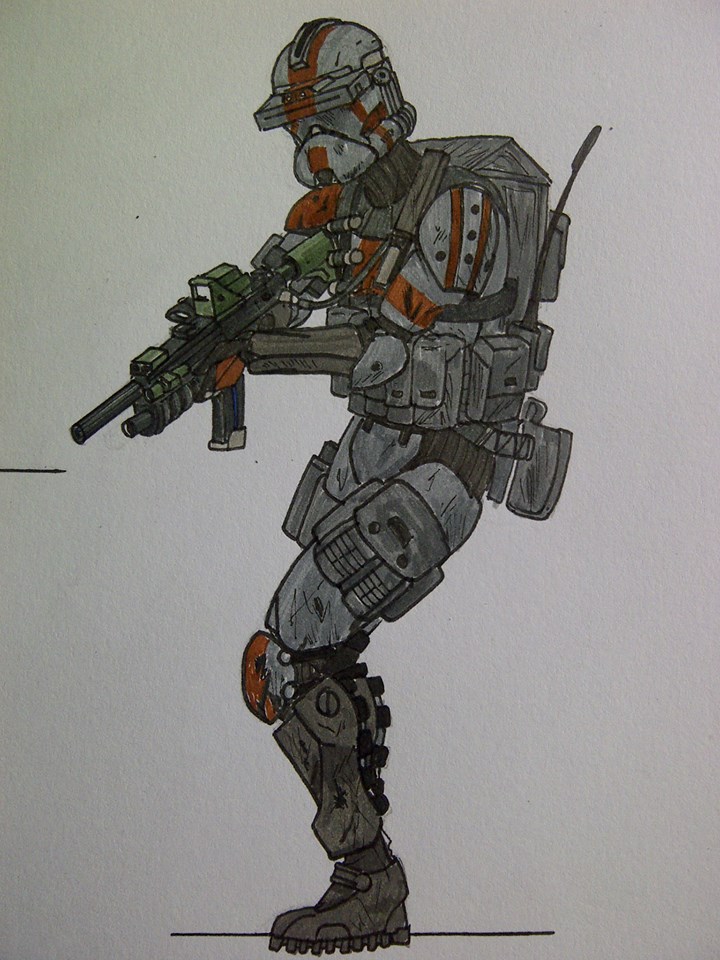 Clone shock trooper