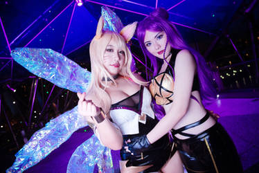 League of Legends - K/DA Ahri and Kaisa 1