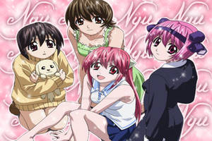 Elfen Lied Girls.