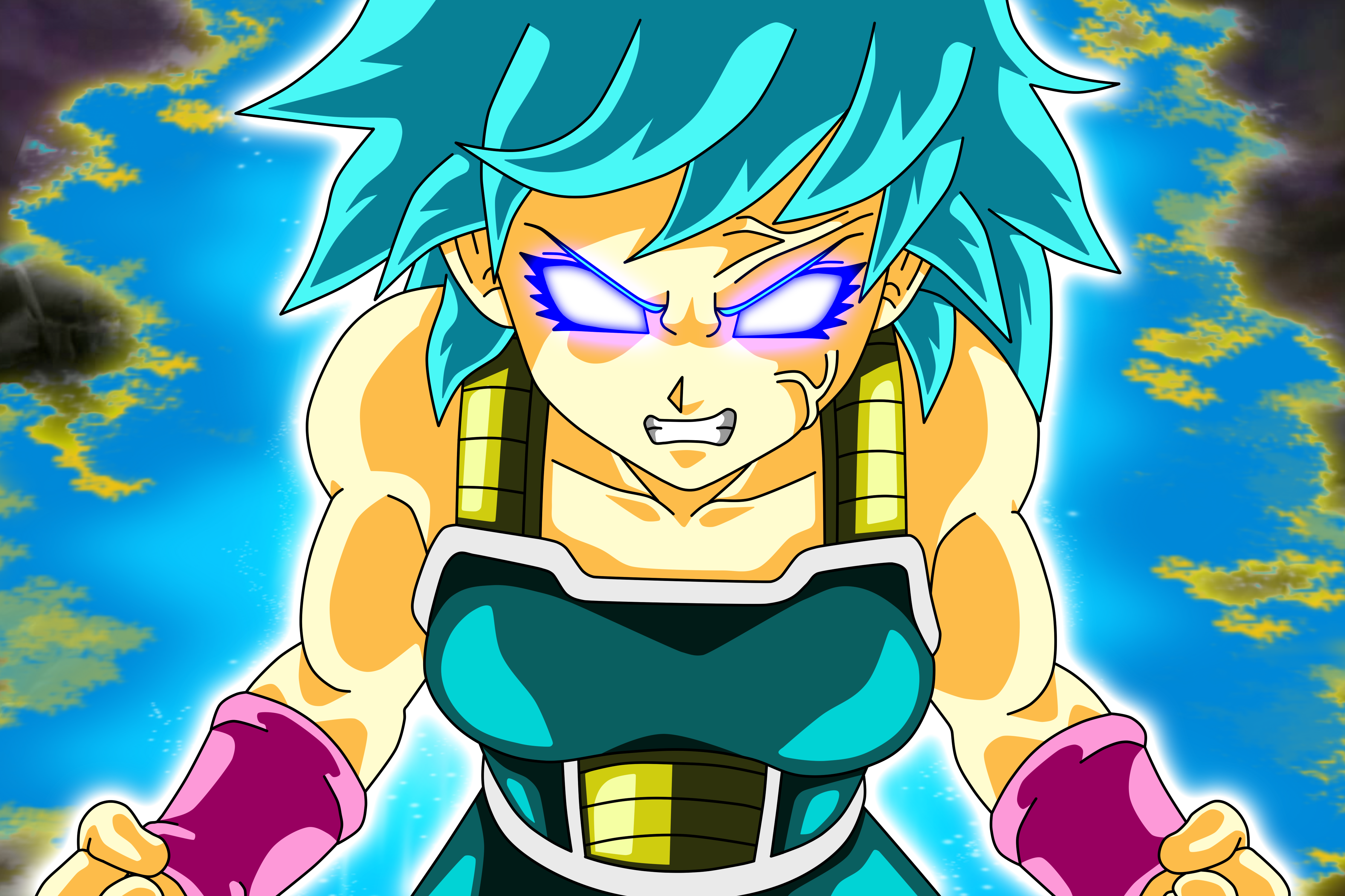 Gine - Super Saiyajin 3 by SebaToledo on DeviantArt