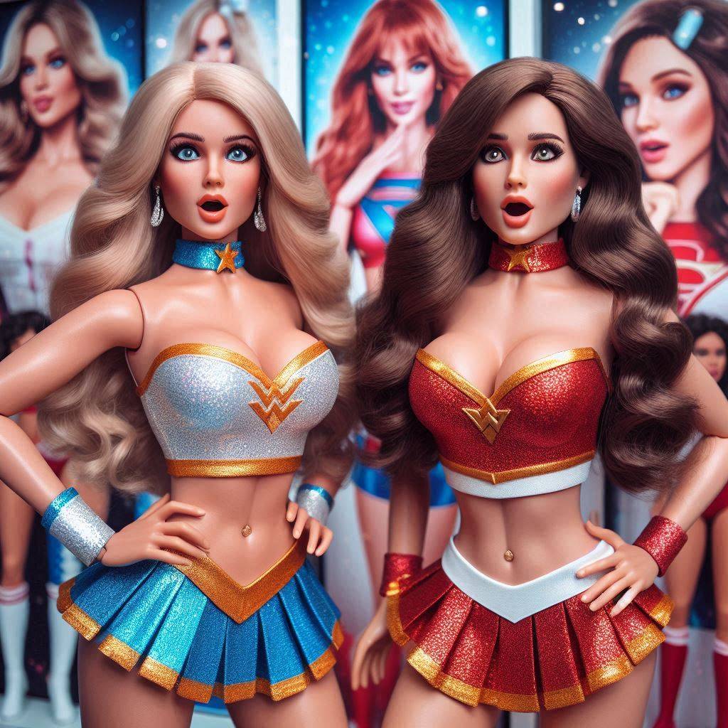 Wonderwoman and supergirl dolls are ready use by DollMaker420 on DeviantArt Wonderwoman and supergirl dolls are ready use by DollMaker420 on DeviantArt