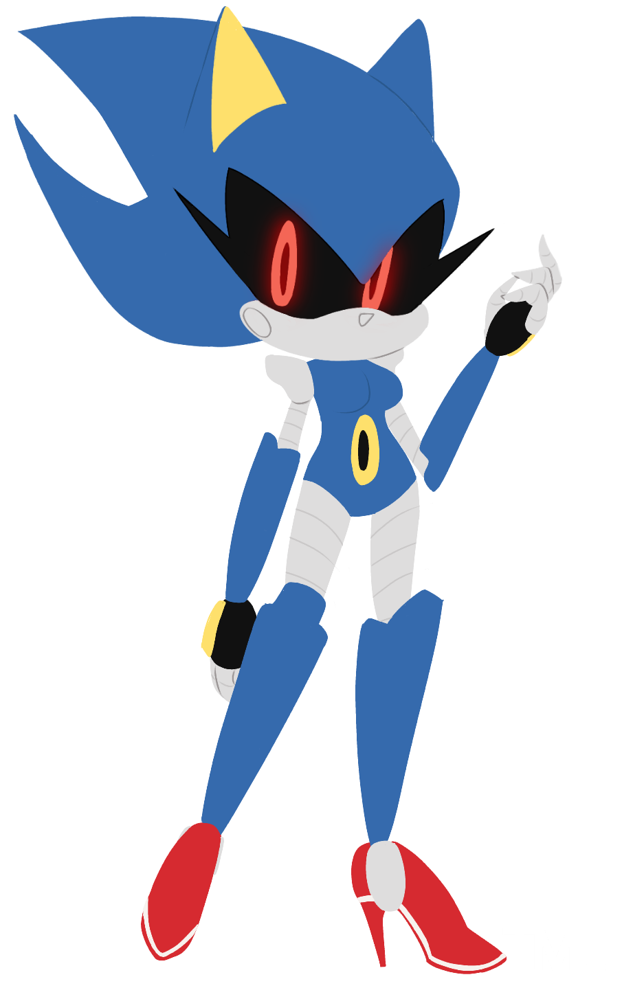 Reboot!Metal Sonic by TheMetonicLover on DeviantArt