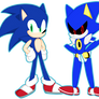 Sonic and Metal Sonic ~