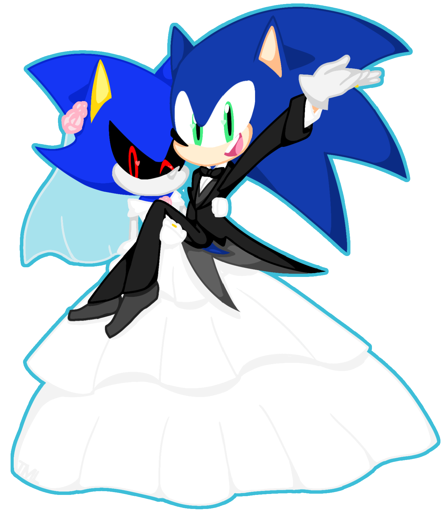 Sonic x NeoMS ] Just a gift - Metonic Ship - by TheMetonicLover on