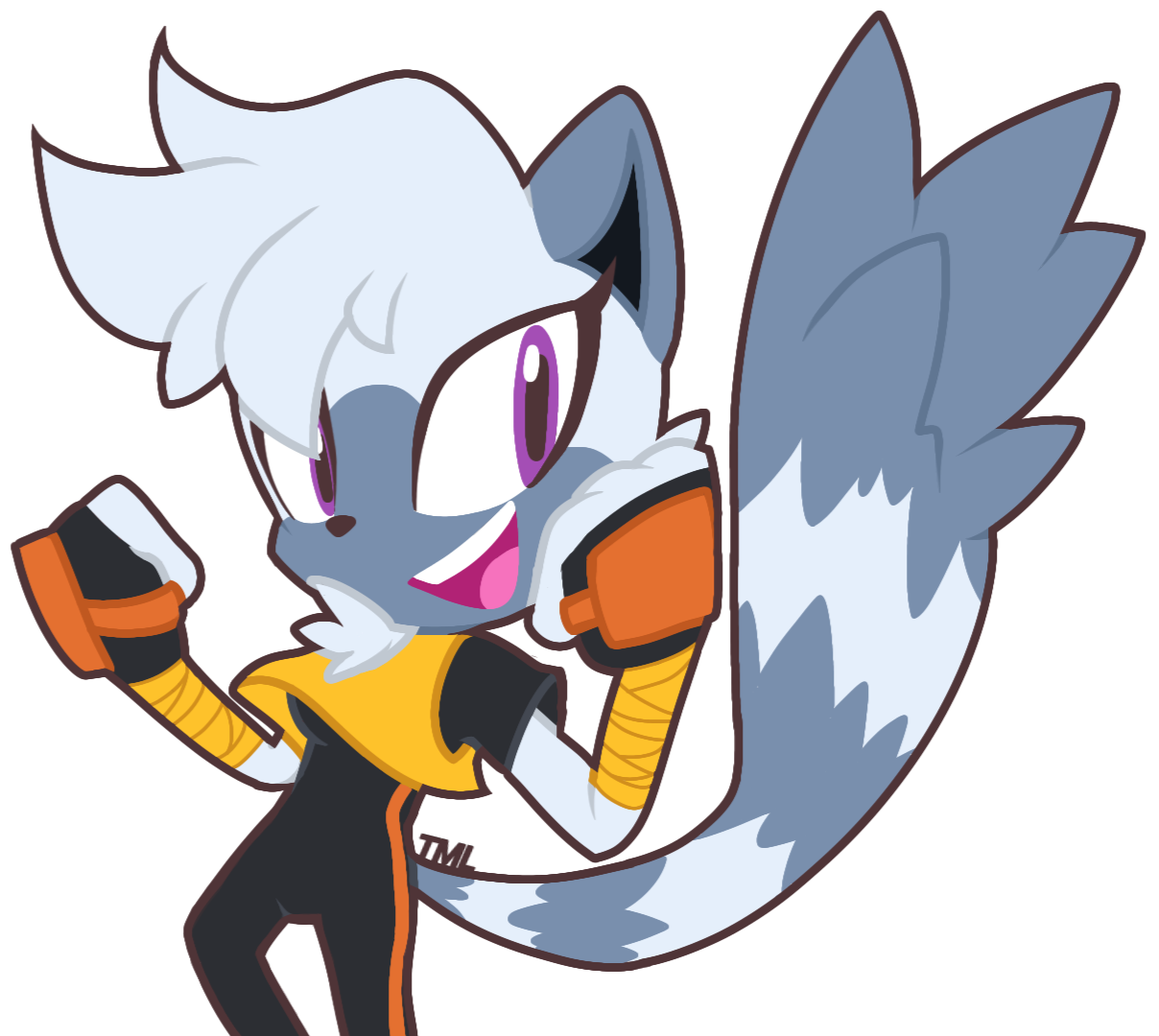 Tangle The Lemur by TheMetonicLover on DeviantArt