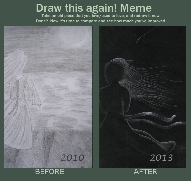 Meme  Before And After: Alone