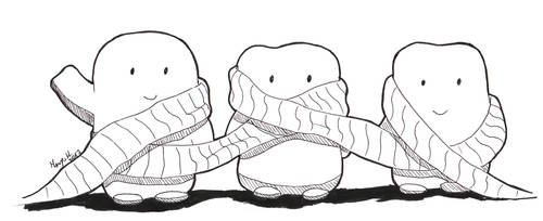 INKTOBER DAY 3 : ADIPOSE by Margott022