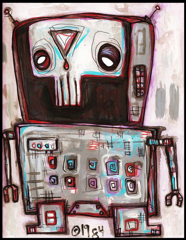 Death Bot by justinaerni on DeviantArt