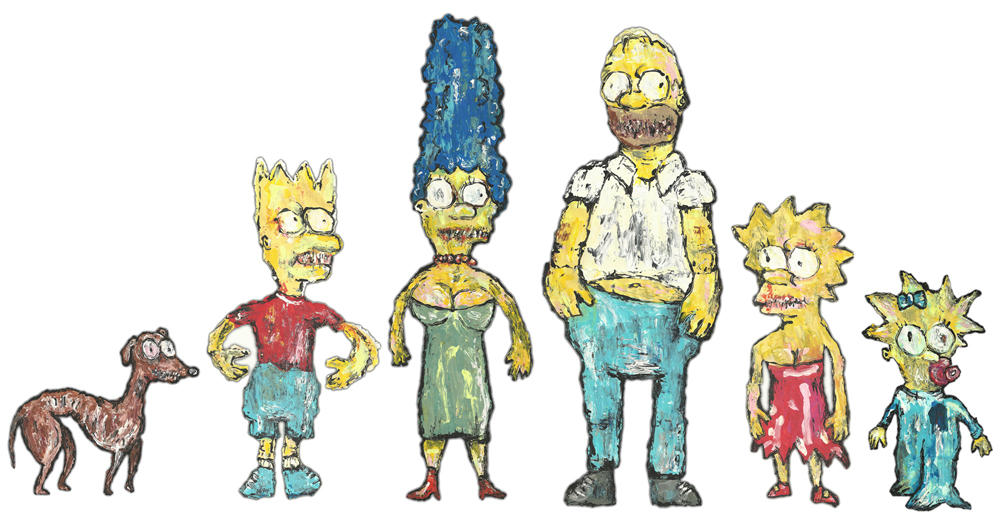 The Simpsons Vector Deviantart The Simpsons by justinaerni on DeviantArt
